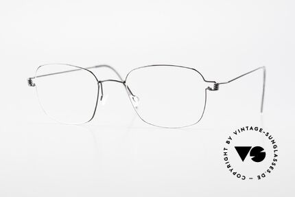 Lindberg Santi Air Titan Rim Klassische Titan Herrenbrille Details
