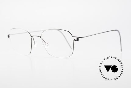 Lindberg Santi Air Titan Rim Klassische Titan Herrenbrille, so zeitlos, stilvoll und innovativ = Prädikat "VINTAGE", Passend für Herren