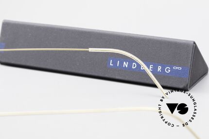 Lindberg Matt Air Titan Rim Panto Titanium Brille Unisex, Größe: small, Passend für Herren und Damen