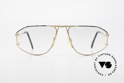 Quattro 0421 Außergewöhnliche 80er Brille, ein ganz besonderes vintage Einzelstück; Unikat, Passend für Herren