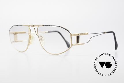 Quattro 0421 Außergewöhnliche 80er Brille, höchster Qualitätsanspruch wird sofort deutlich, Passend für Herren