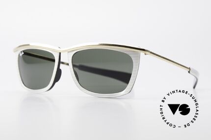 Ray Ban Olympian II B&L Ray-Ban Sonnenbrille USA, mit B&L G15 Qualitätsgläsern (100% UV Schutz), Passend für Herren und Damen