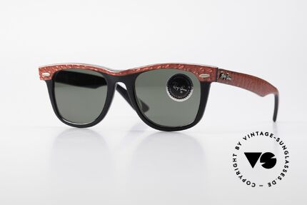 Ray Ban Wayfarer XS Kleine B&L USA Sonnenbrille, vintage Ray Ban Wayfarer B&L USA Sonnenbrille, Passend für Herren und Damen