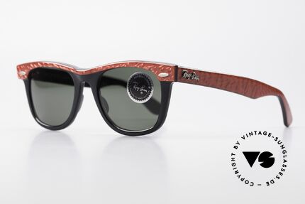 Ray Ban Wayfarer XS Kleine B&L USA Sonnenbrille, entsprechend für kleine / schmale Köpfe geeignet, Passend für Herren und Damen