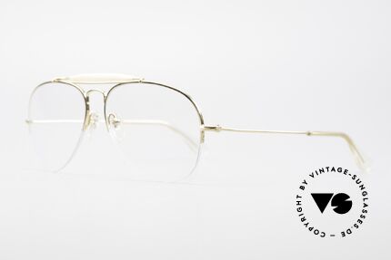 Ray Ban Balfast 810 Gold Doublé Vintage Brille Alt, Besonderheit: Rahmen sind Gold-Doublé (1/30-10k), Passend für Herren