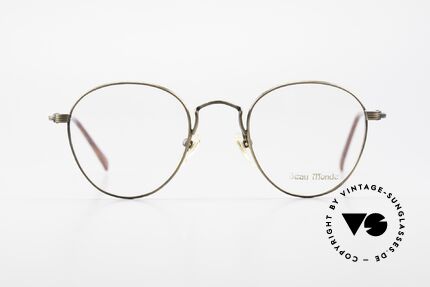 Beau Monde Sterling Alte Vintage Brille 90er Panto, französische Name sagt alles 'Beau Monde' = schöne Welt, Passend für Herren und Damen