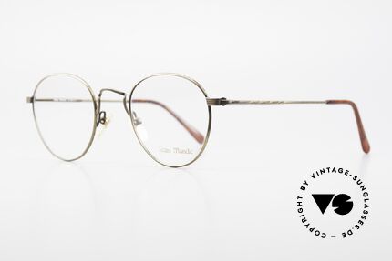 Beau Monde Sterling Alte Vintage Brille 90er Panto, Modell-Namen nach schönen Orten dieser Welt benannt, Passend für Herren und Damen