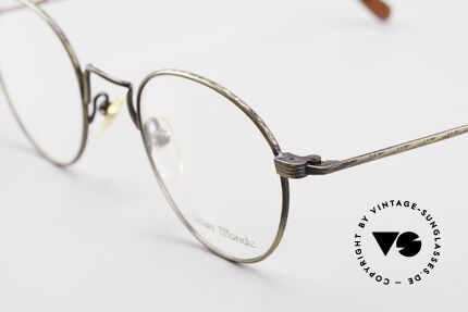 Beau Monde Sterling Alte Vintage Brille 90er Panto, Fertigung mit den gleichen Werkzeugen wie bei Matsuda, Passend für Herren und Damen