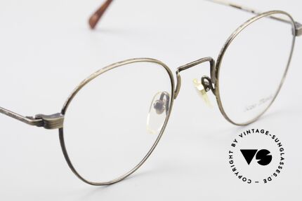 Beau Monde Sterling Alte Vintage Brille 90er Panto, Rahmen mit viel Liebe zum Detail; aufwändige Gravuren, Passend für Herren und Damen