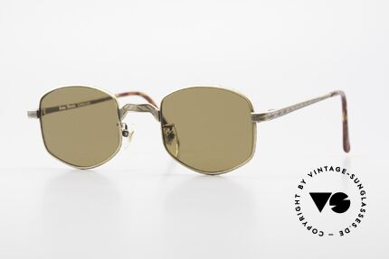 Beau Monde Dover Alte 90er Insider Sonnenbrille, interessante alte vintage Brille; späte 80er / frühe 90er, Passend für Herren und Damen