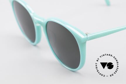 Alain Mikli 901 / 079 80er Panto Brille Green Pearl, dunkelgrüne Gläser (100% UV); S-M Größe (125mm), Passend für Herren und Damen