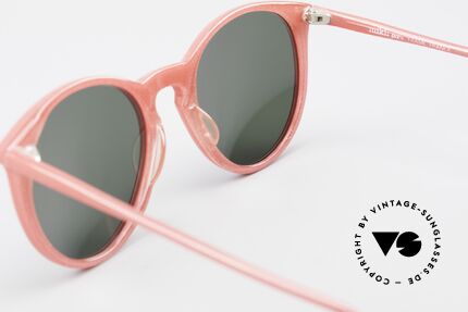 Alain Mikli 901 / 086 Panto Sonnenbrille Red Pearl, KEINE Retromode, sondern ein altes Mikli-Original, Passend für Herren und Damen