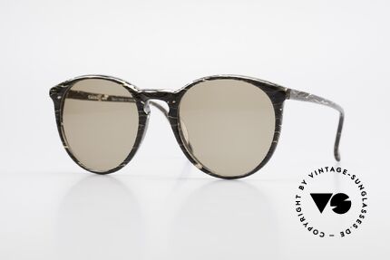 Alain Mikli 901 / 429 80er Brille Braun Marmoriert, elegante ALAIN MIKLI Paris Designer-Sonnenbrille, Passend für Herren und Damen