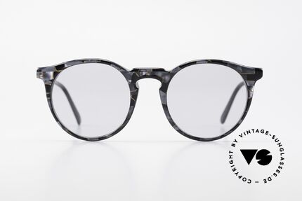 Alain Mikli 034 / 889 Designer Panto Vintage Brille, mehr 'klassisch' geht nicht (bekannte Panto-Form), Passend für Herren und Damen