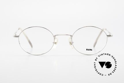 Bada BL1581 90er Brille Mit Sonnen Clip, Größe: small, Passend für Herren und Damen