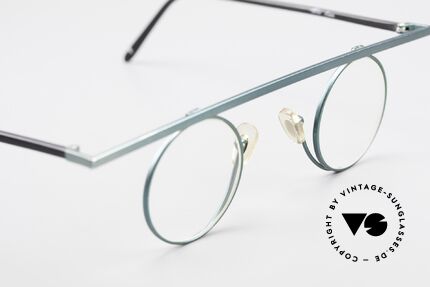 Theo Belgium Tawa Vintage 90er Trendsetter Brille, ungetragenes THEO-Einzelstück für die, die sich trauen ;), Passend für Herren und Damen