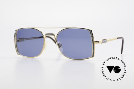 Cazal 242 Tyga Hip Hop Sonnenbrille, echte Old School Cazal vintage HipHop Sonnenbrille, Passend für Herren und Damen