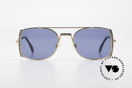 Cazal 242 Tyga Hip Hop Sonnenbrille, u.a. getragen vom Rapper 'Tyga' (BET-Awards, 2011), Passend für Herren und Damen