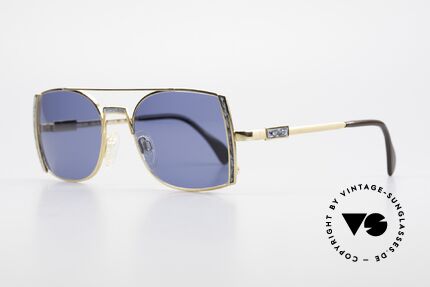Cazal 242 Tyga Hip Hop Sonnenbrille, kantiges & ausdrucksstarkes Design in Top-Qualität, Passend für Herren und Damen