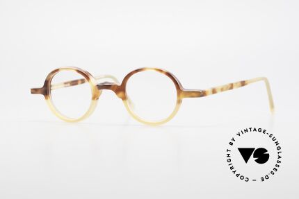 Anne Et Valentin Albert Runde Alte 80er Vintage Brille, runde vintage Brille von 'Anne Et Valentin' aus Toulouse, Passend für Herren und Damen