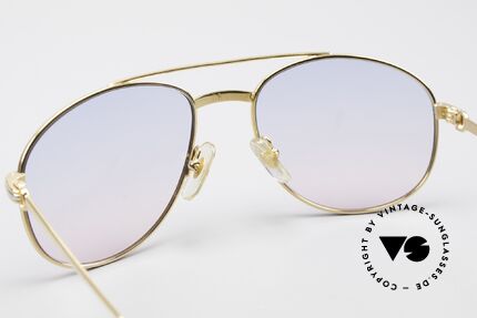 Cartier Driver Sonnengläser Babyblau Pink, KEINE RETROBRILLE; ein circa 25 Jahre altes ORIGINAL, Passend für Herren