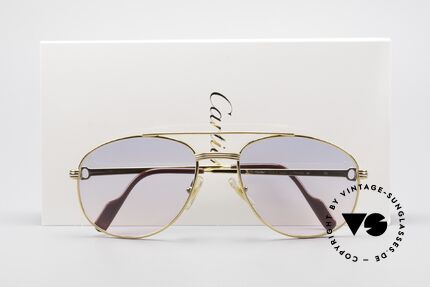 Cartier Driver Sonnengläser Babyblau Pink, Größe: medium, Passend für Herren