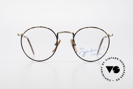 John Lennon - The Dreamer Kleine Vintage Brillenfassung, Model 'The Dreamer': Panto-Brille in 47mm Größe, Passend für Herren und Damen