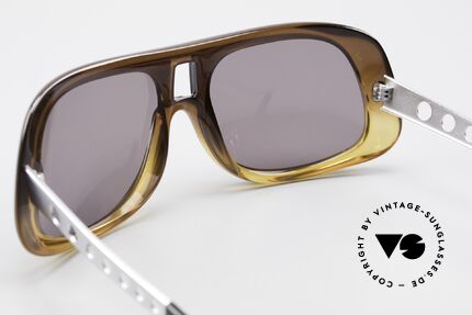 Carrera 549 Leo DiCaprio Film Sonnenbrille, ELVIS PRESLEY STYLE mit markanten Loch-Bügeln, Passend für Herren