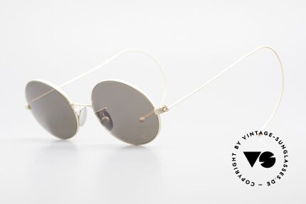 Cutler And Gross 0410 Ovale Brille Mit Sportbügeln, stilvoll & unverwechselbar; auch ohne pompöse Logos, Passend für Herren und Damen