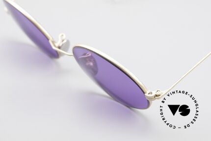 Cutler And Gross 0410 Ovale Sportbügel Sonnenbrille, ungetragen; Modell ist auch beliebig optisch verglasbar, Passend für Herren und Damen