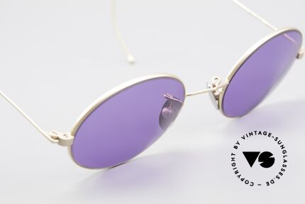 Cutler And Gross 0410 Ovale Sportbügel Sonnenbrille, Größe: small, Passend für Herren und Damen