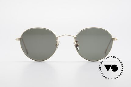 Cutler And Gross 0369 Designer Panto Sonnenbrille, klassisch, zeitlose Understatement Luxus-Sonnenbrille, Passend für Herren und Damen