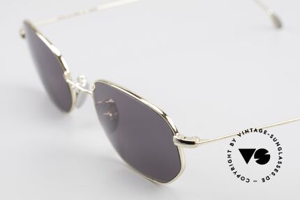Cutler And Gross 0370 Klassische Sonnenbrille 90er, außergewöhnliche Rahmenform = eine UNISEX Brille, Passend für Herren und Damen