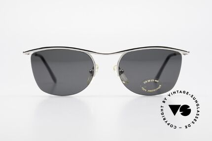 Cutler And Gross 0422 Halb Randlose Sonnenbrille, klassisch, zeitlose Understatement Luxus-Sonnenbrille, Passend für Herren und Damen