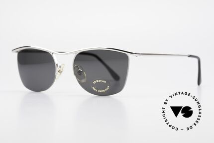 Cutler And Gross 0422 Halb Randlose Sonnenbrille, stilvoll & unverwechselbar; auch ohne pompöse Logos, Passend für Herren und Damen