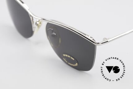 Cutler And Gross 0422 Halb Randlose Sonnenbrille, halb randlos: Gläser sind mit einem Nylor-Faden gefasst, Passend für Herren und Damen