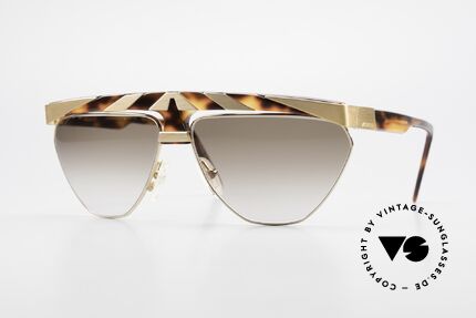 Alpina G84 Vintage Sonnenbrille 80s Gold Details