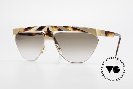 Alpina G84 Vintage Sonnenbrille 80s Gold, vintage Modell aus dem 'Genesis Project' von Alpina, Passend für Herren und Damen