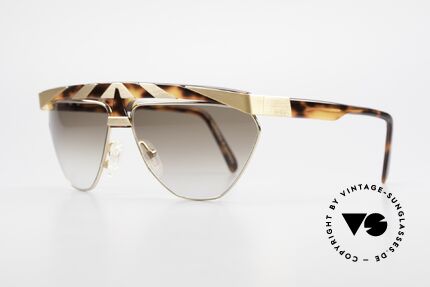 Alpina G84 Vintage Sonnenbrille 80s Gold, echte Handarbeit aus den 80ern (made in W.Germany), Passend für Herren und Damen