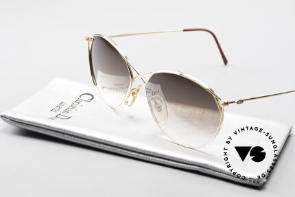 Christian Dior 2390 Damen Designer Sonnenbrille, Sonnengläser in braun-Verlauf: 100% UV Protection, Passend für Damen