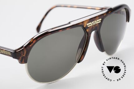 Carrera 5433 Aviator Brille Herren 90er, KEINE Retrobrille, sondern ein 25 Jahre altes Original, Passend für Herren