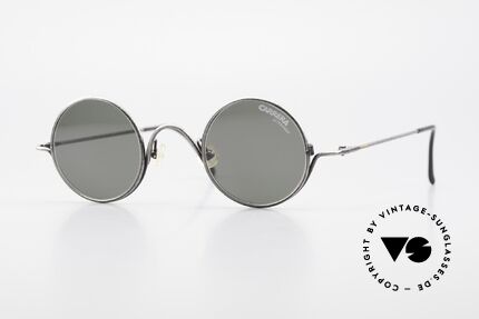 Carrera 5566 Runde Vintage Sonnenbrille, kleine, runde Carrera vintage Unisex-Sonnenbrille, Passend für Herren und Damen