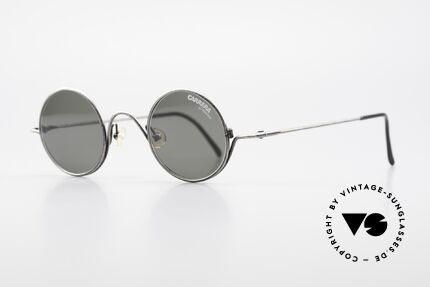 Carrera 5566 Runde Vintage Sonnenbrille, sehr stabil & angenehm zu tragen (nur 16g leicht), Passend für Herren und Damen