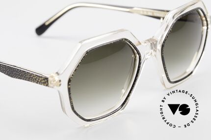 Sonia Rykiel SR46 727 70er Sonnenbrille Achteckig, ungetragenes Designerstück (verkörpert Individualität), Passend für Damen