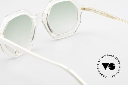 Sonia Rykiel SR46 444 Achteckige Sonnenbrille 70er, KEINE Retrosonnenbrille; ein altes vintage ORIGINAL!, Passend für Damen