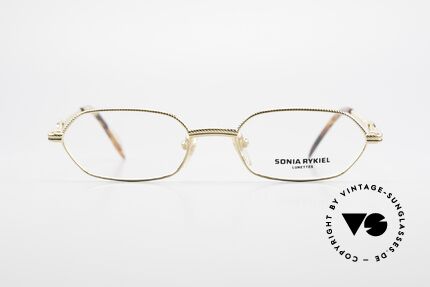 SONIA RYKIEL SR604 Damen Luxus Brillenfassung, sehr markantes Damen-Modell; luxuriös und kostbar, Passend für Damen