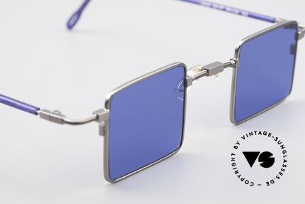 Robert Rüdger 0023 Insider Vintage Sonnenbrille, diese futuristische Brille ist auch optisch verglasbar, Passend für Herren und Damen Robert Rüdger 0023 Insider Vintage Sonnenbrille, diese futuristische Brille ist auch optisch verglasbar, Passend für Herren und Damen