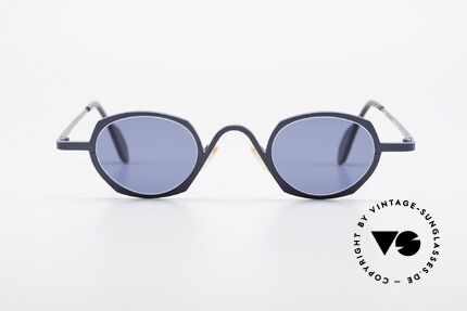 Theo Belgium Flower Runde Designer Sonnenbrille, 'Theo' bekannt als Gegenpol zum üblich 'Mainstream', Passend für Herren und Damen