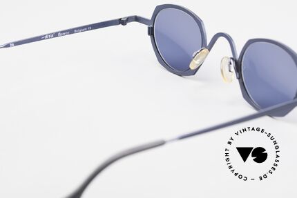 Theo Belgium Flower Runde Designer Sonnenbrille, sozusagen: eine Designer-Brille mit Symbol-Charakter, Passend für Herren und Damen