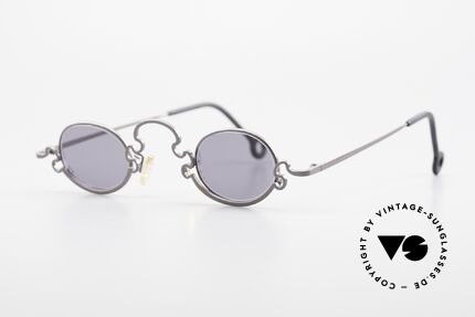 Theo Belgium Puzzle Spaghetti Sonnenbrille 90er, damals gemacht für die 'Avantgarde' und Individualisten, Passend für Damen